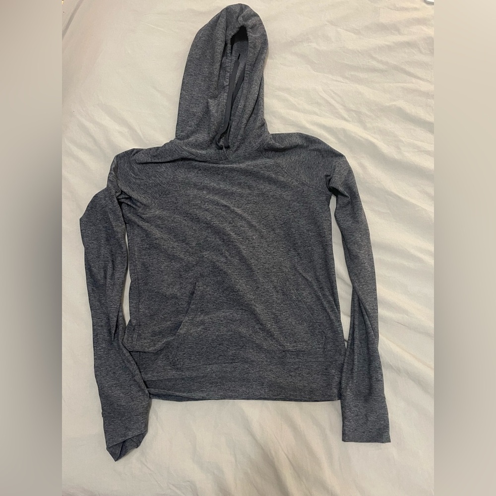 Outdoor Voices Cloudknit Charcoal Hoodie small